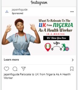 Social media ads for travel agency_Instagram Timeline Ads Display_Japa Info